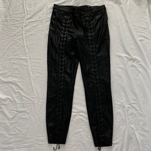 BlankNYC, Faux black leather leggings
